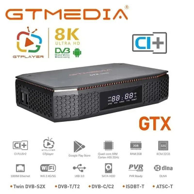 رسیور جی تی مدیا  GTMedia GTX Combo 8K